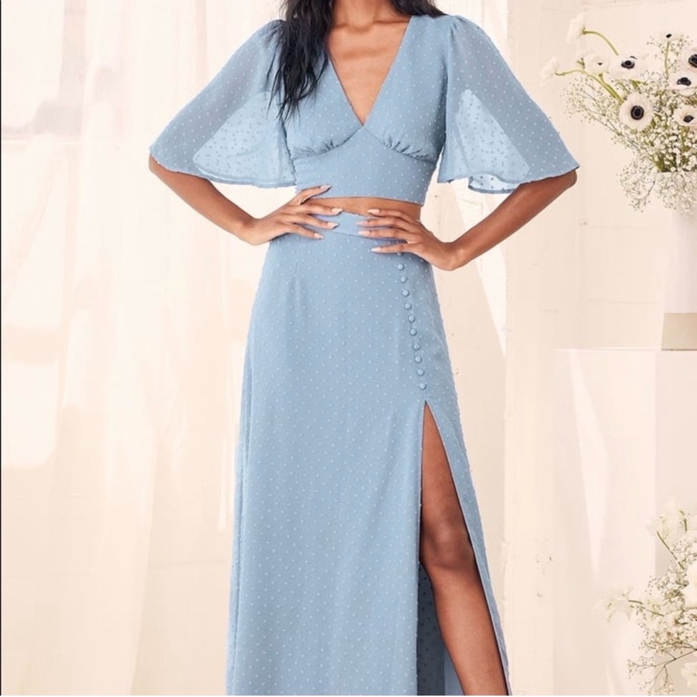 Lulus small two piece dress